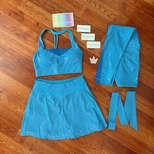 Crowned Athletics Blue Beauty Sleep Princess Size M